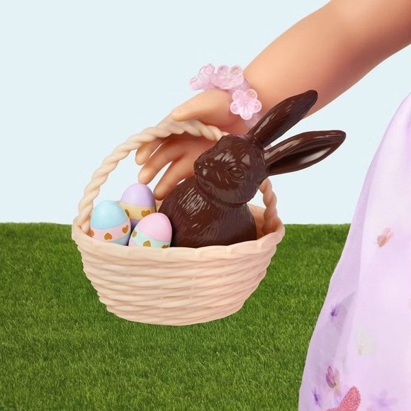 Our Generation Blossom Doll 18" Special Easter Limited Edition Bunny Basket Eggs - Picture 7 of 11